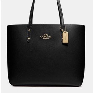 Black Coach purse and wallet set